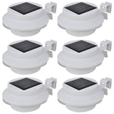 Vidaxl solar buitenlampset 6 stuks wit