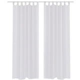 Vidaxl gordijn wit 140x245 cm (2 stuks)