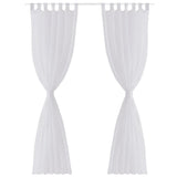 Vidaxl gordijn wit 140x245 cm (2 stuks)
