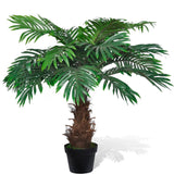 Vidaxl kunstboom met pot cycaspalm 80 cm