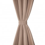 Vidaxl gordijnen met metalen ringen 135 x 245 cm 2 stuks (creme)