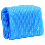 Vidaxl zwembadzeil rechthoekig 549 x 274 cm pe blauw
