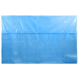 Vidaxl zwembadzeil rechthoekig 549 x 274 cm pe blauw