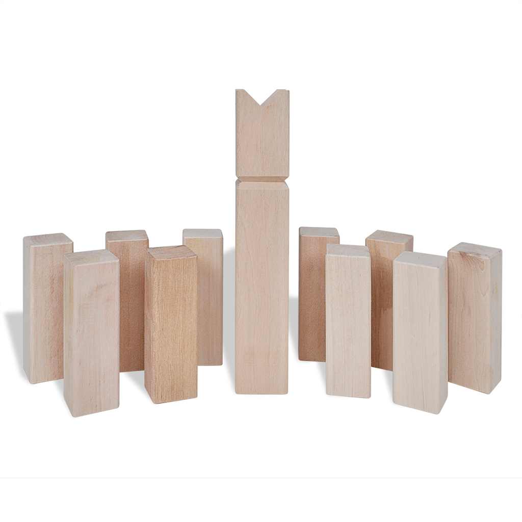 Vidaxl houten kubb spel set