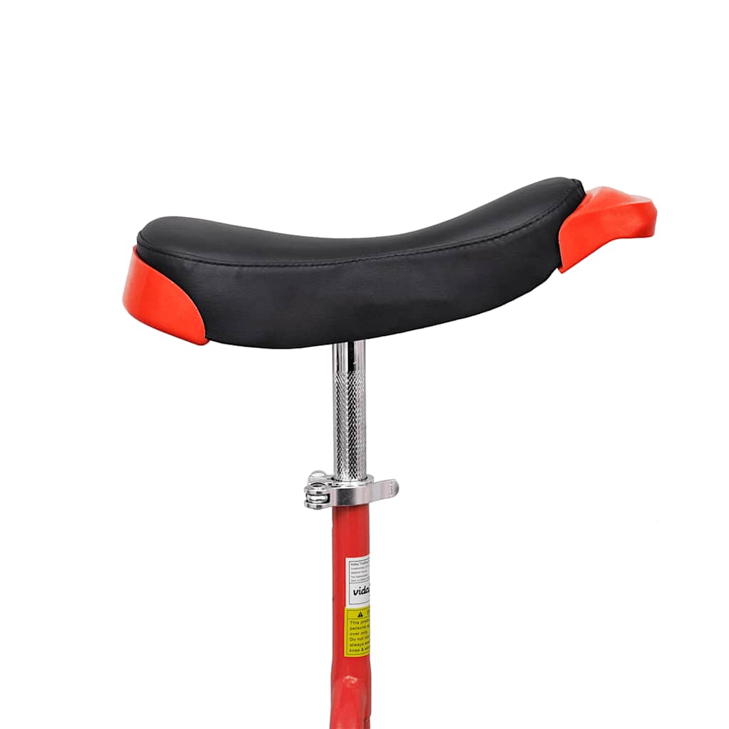 Vidaxl eenwieler verstelbaar 16 inch rood