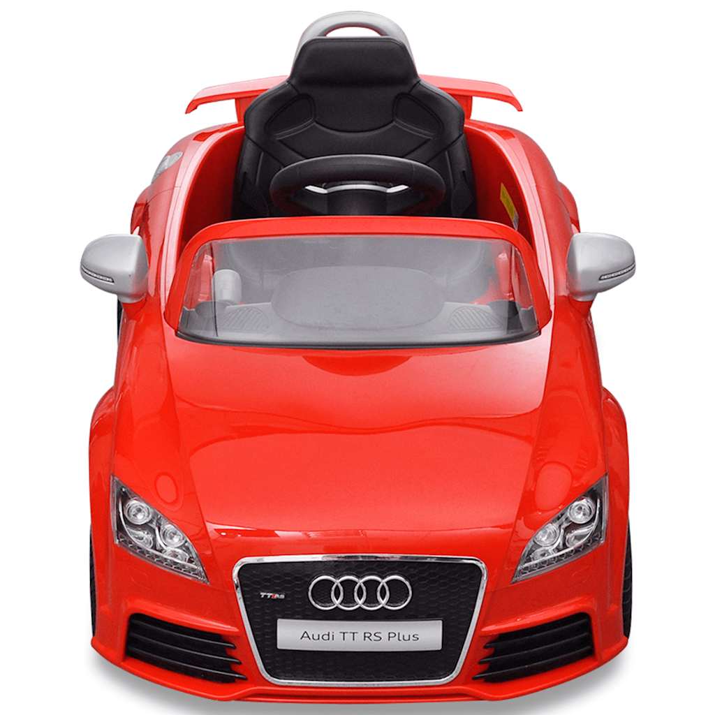 Vidaxl kinderauto elektrisch met audi tt rs rood