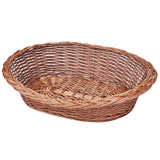 Vidaxl hondenmand huisdierenbed 50 cm natuurlijk wilgen