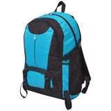 Vidaxl wandelrugzak 40 l zwart en blauw