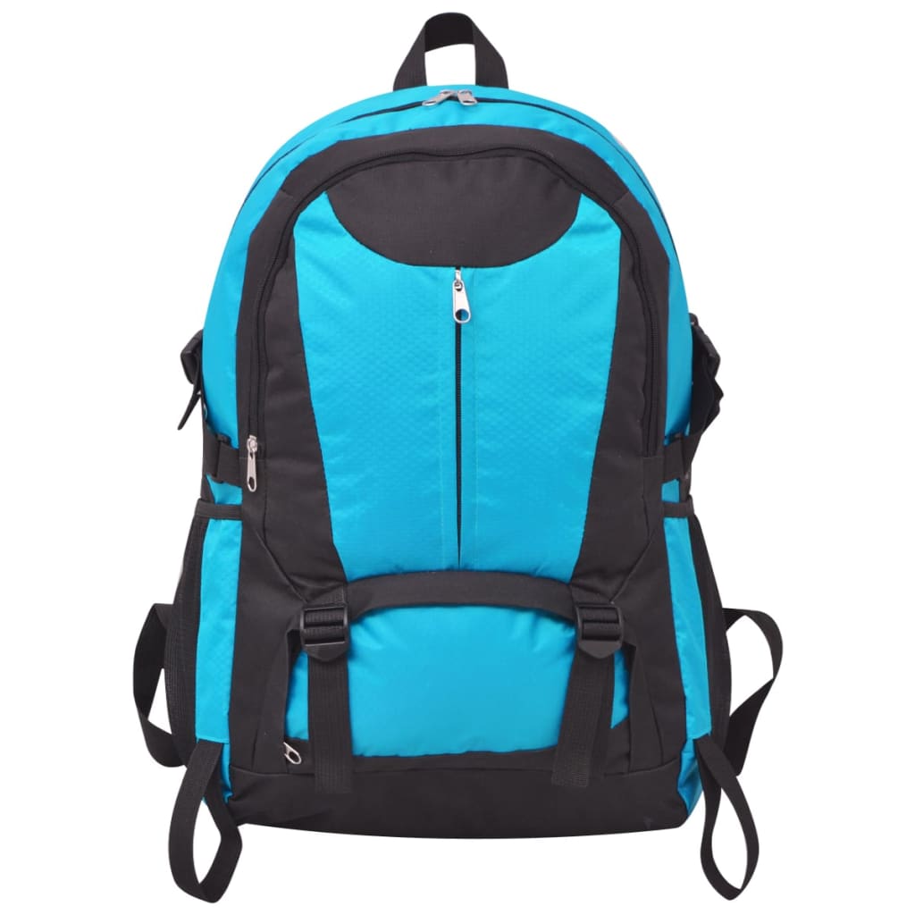 Vidaxl wandelrugzak 40 l zwart en blauw