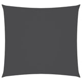 Vidaxl zonnescherm vierkant 3,6x3,6 m oxford stof antracietkleurig