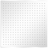 Vidaxl regendouchekop roestvrij staal 50x50 cm vierkant