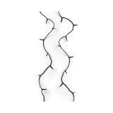 Lumineo basic led kerstverlichting 36m zwart ip44 klassiekwarm