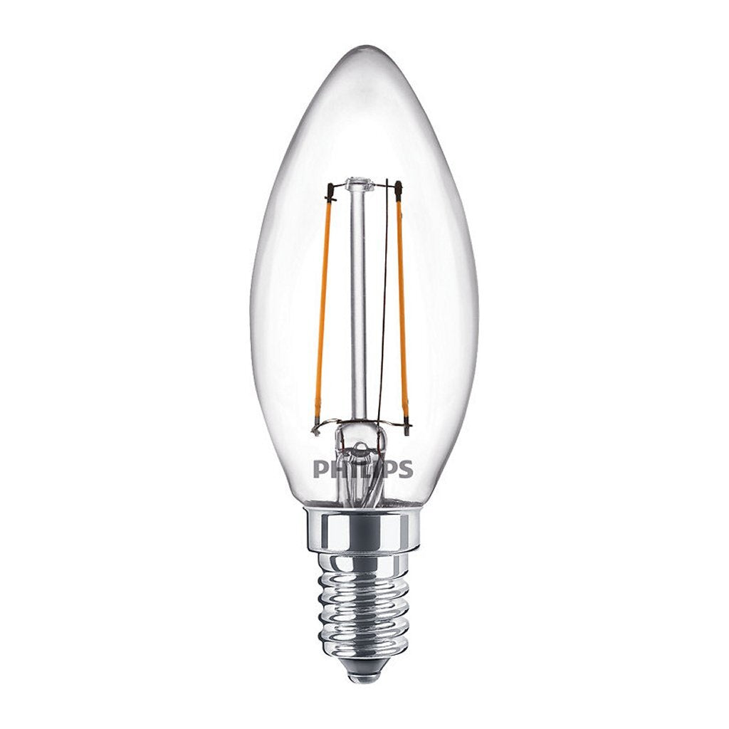 Philips led classic kaarslamp 25w b35 e14 warm wit