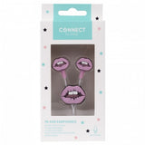 Kangaro k-58191005 dresz in-ear oordopjes lippen roze
