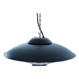 Sunred hangende verwarmer sirius 2100 w halogeen zwart ce09b