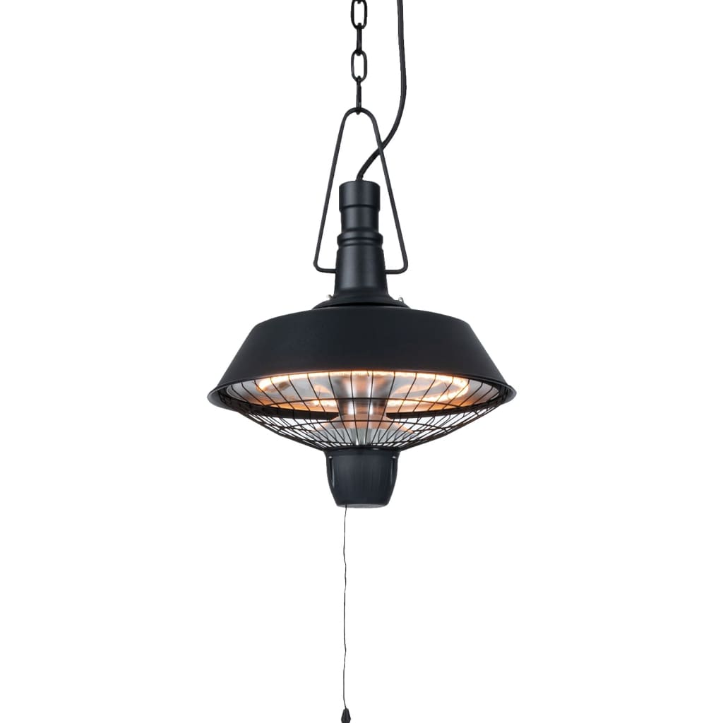 Sunred hangende verwarmer indus 2100 w halogeen zwart rsh16