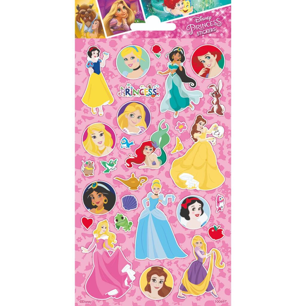 Totum stickervel twinkle - disney prinses