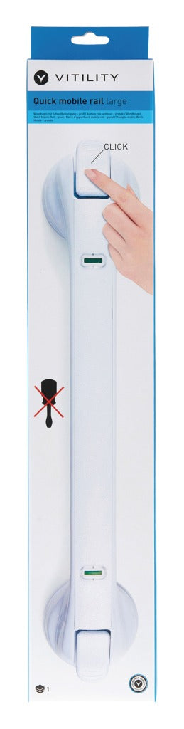 Vitility vit-70110520 wandbeugel quick mobile rail 50 cm