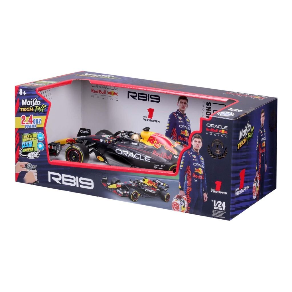 Rc maisto tech red bull max verstappen rb19 1:24