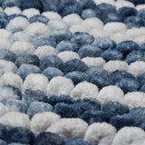 Sealskin vintage badmat 50x80 cm polyester blauw