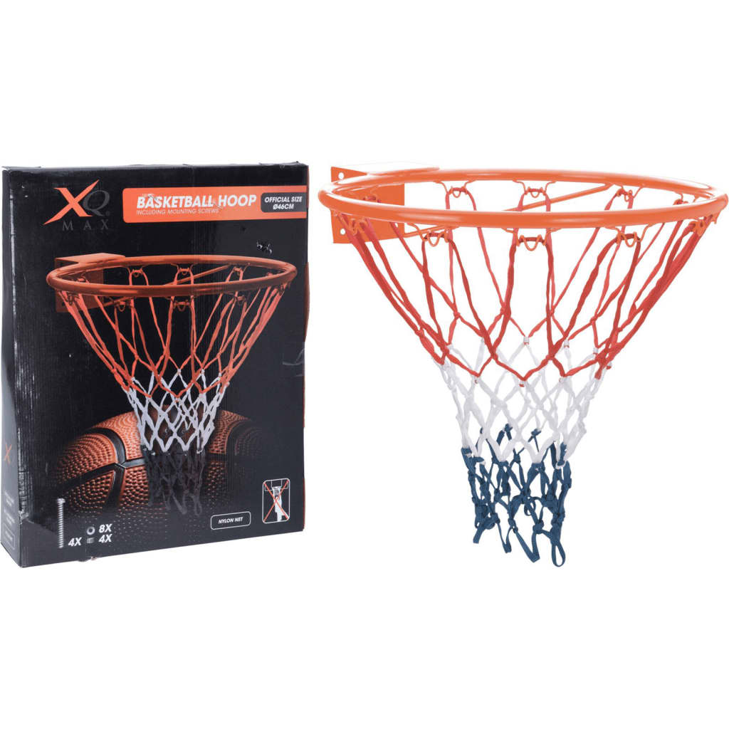 Xq max basketbalring met bevestigingsschroeven