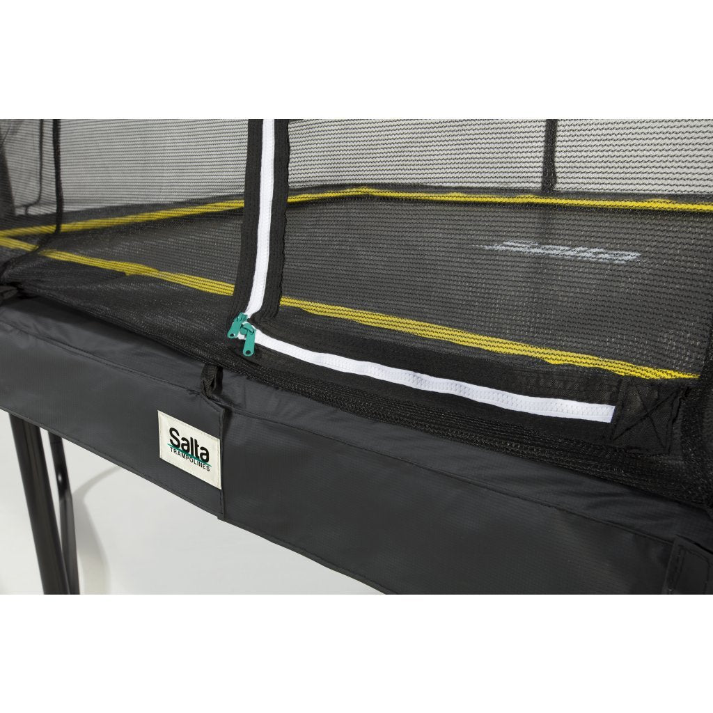 Salta 5091a comfort edition trampoline 153x214 cm + veiligheidsnet zwart