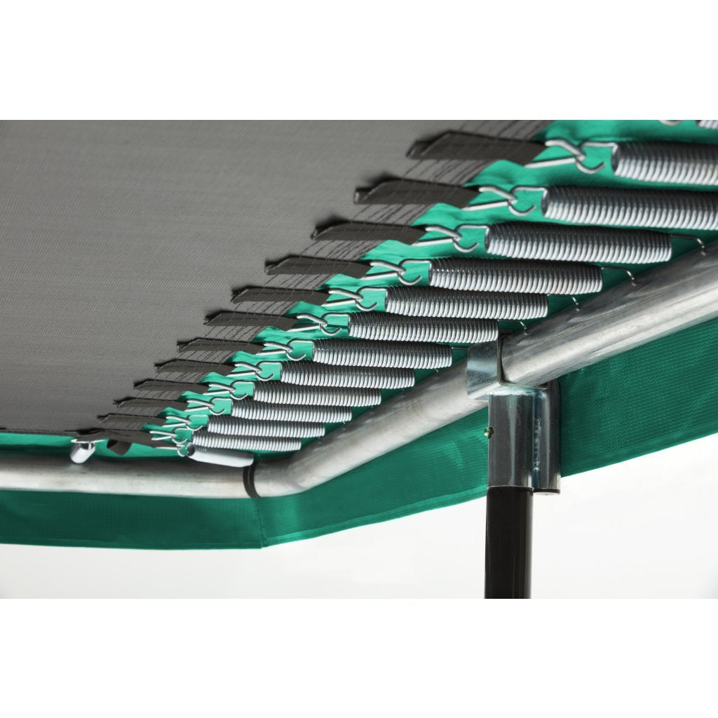 Salta 5091g comfort edition trampoline 153x214 cm + veiligheidsnet groen