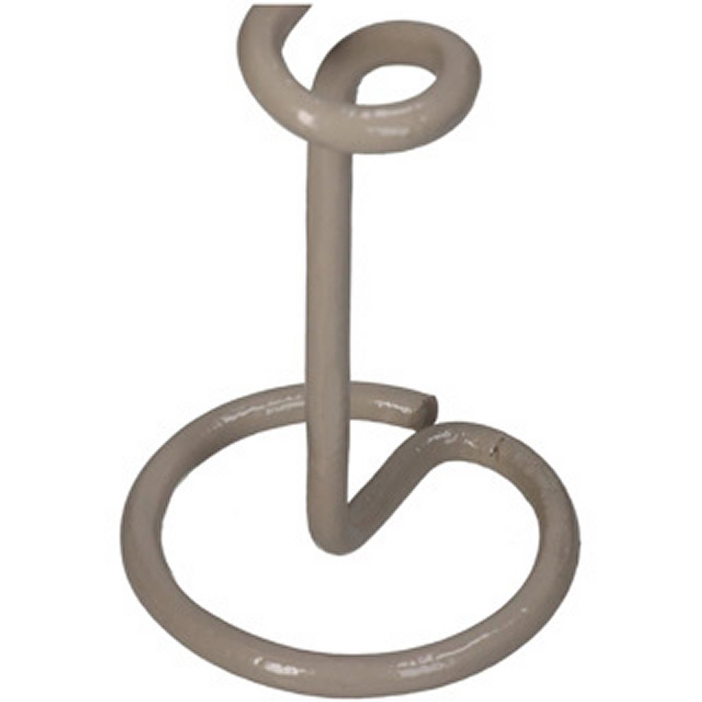 No brand kersten kandelaar metaal beige 8x8x40 cm