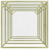 Vidaxl kippenhok 6x1,5x1,5 m staal