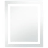 Vidaxl badkamerspiegel led met aanraaksensor 50x60 cm
