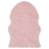 Vidaxl vloerkleed 60x90 cm kunstschapenvacht roze