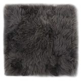 Vidaxl stoelkussens 2 st 40x40 cm echt schapenvacht lichtgrijs