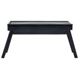 Vidaxl campingbarbecue draagbaar 60x22,5x33 cm roestvrij