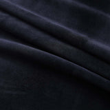 Vidaxl gordijn verduisterend met ringen 290x245 cm fluweel zwart
