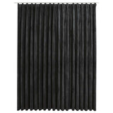 Vidaxl gordijn verduisterend met haken 290x245 cm fluweel antraciet