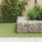 Vidaxl gabion plantenbak verhoogd kubus 40x40x40 cm staaldraad