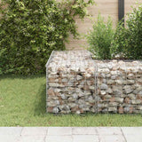 Vidaxl gabion plantenbak verhoogd kubus 50x50x50 cm staaldraad