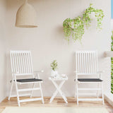 Vidaxl tuinstoelkussens 2 st 50x50x4 cm oxford stof antracietkleurig