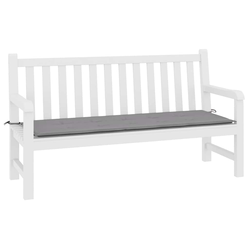 Vidaxl tuinbankkussen 200x50x4 cm oxford stof grijs