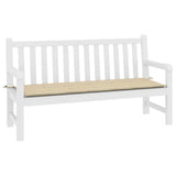 Vidaxl tuinbankkussen 200x50x4 cm oxford stof beige