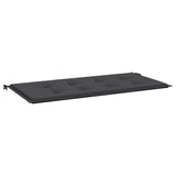 Vidaxl tuinbankkussen 100x50x4 cm oxford stof zwart