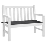 Vidaxl tuinbankkussen 100x50x4 cm oxford stof zwart