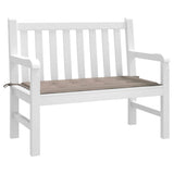 Vidaxl tuinbankkussen 100x50x4 cm oxford stof taupe