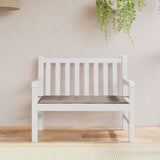 Vidaxl tuinbankkussen 100x50x4 cm oxford stof taupe