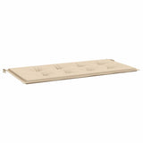 Vidaxl tuinbankkussen 120x50x4 cm oxford stof beige