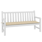 Vidaxl tuinbankkussen 150x50x4 cm oxford stof beige