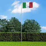 Vidaxl vlag italië 90x150 cm