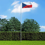Vidaxl vlag tsjechië 90x150 cm