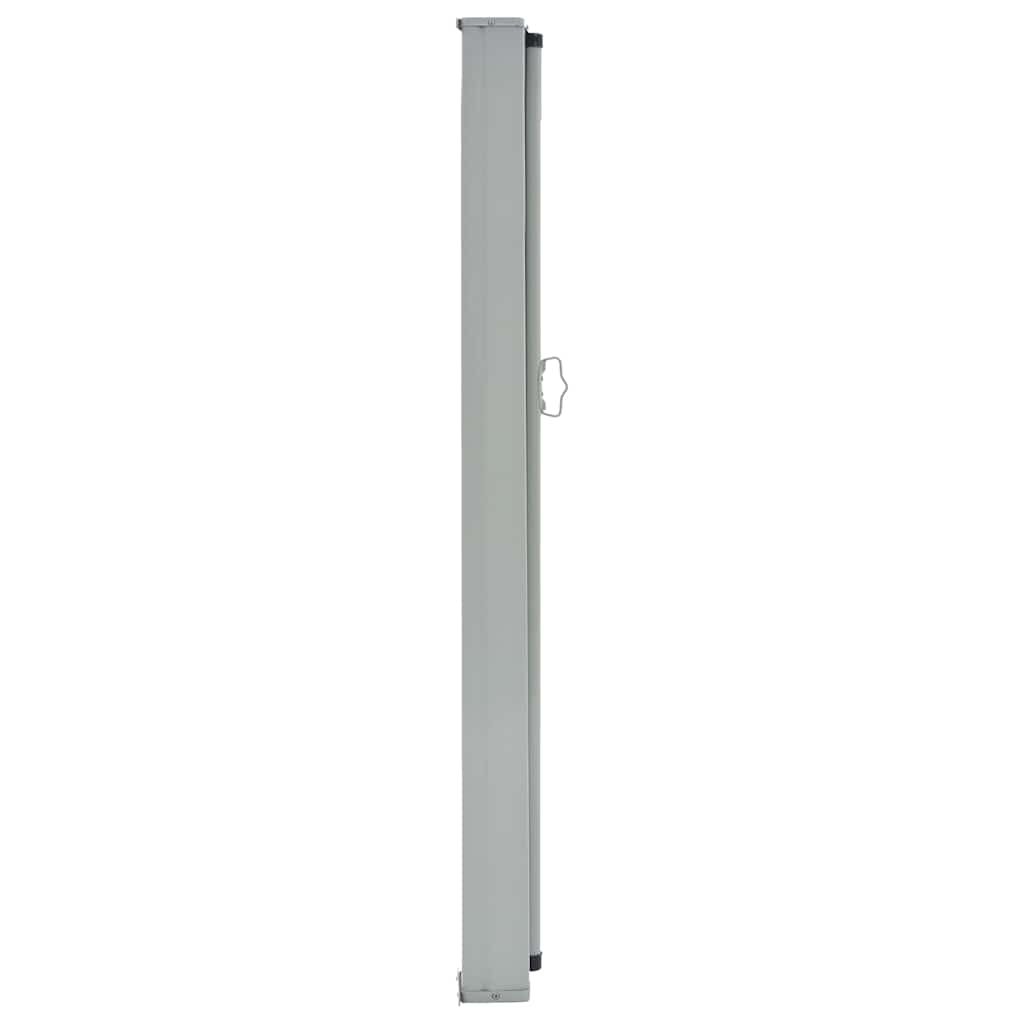 Vidaxl tuinscherm uittrekbaar 60x300 cm zwart