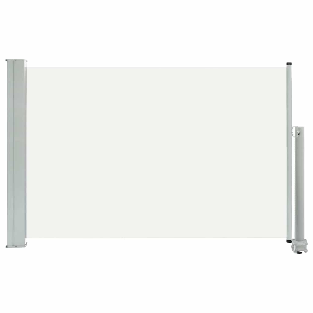 Vidaxl tuinscherm uittrekbaar 60x300 cm crèmekleurig